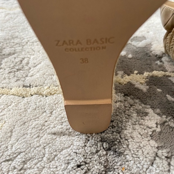 Zara Nude Platform Wedges - Picture 4 of 4